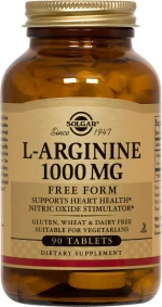 Solgar L-Arginine 1000mg 90 ταμπλέτες