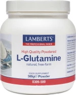 Lamberts L-Glutamine Powder 500gr