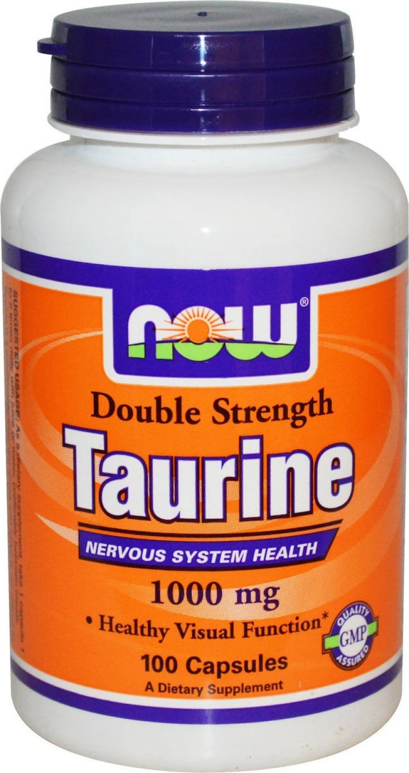 Now Foods Taurine 1000mg 100 κάψουλες