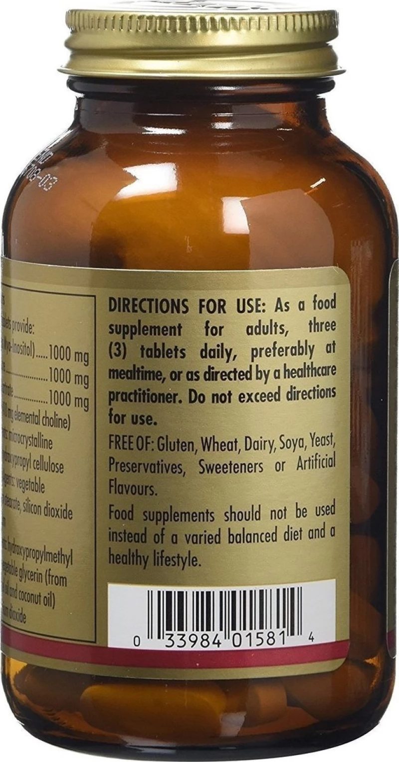 Solgar Lipotropic Factors 100 ταμπλέτες