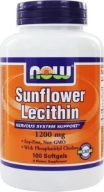Now Foods Sunflower Lecithin 1200mg 100 μαλακές κάψουλες