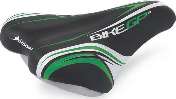 ΣΕΛΛΑ SELLE BASSANO BIKE GP3 ΜΑΥΡΟ-ΠΡΑΣΙΝΟ