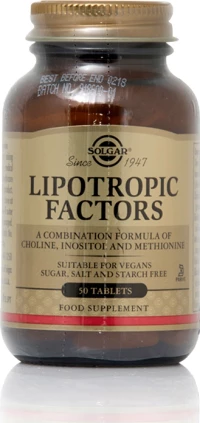 Solgar Lipotropic Factors 50 ταμπλέτες