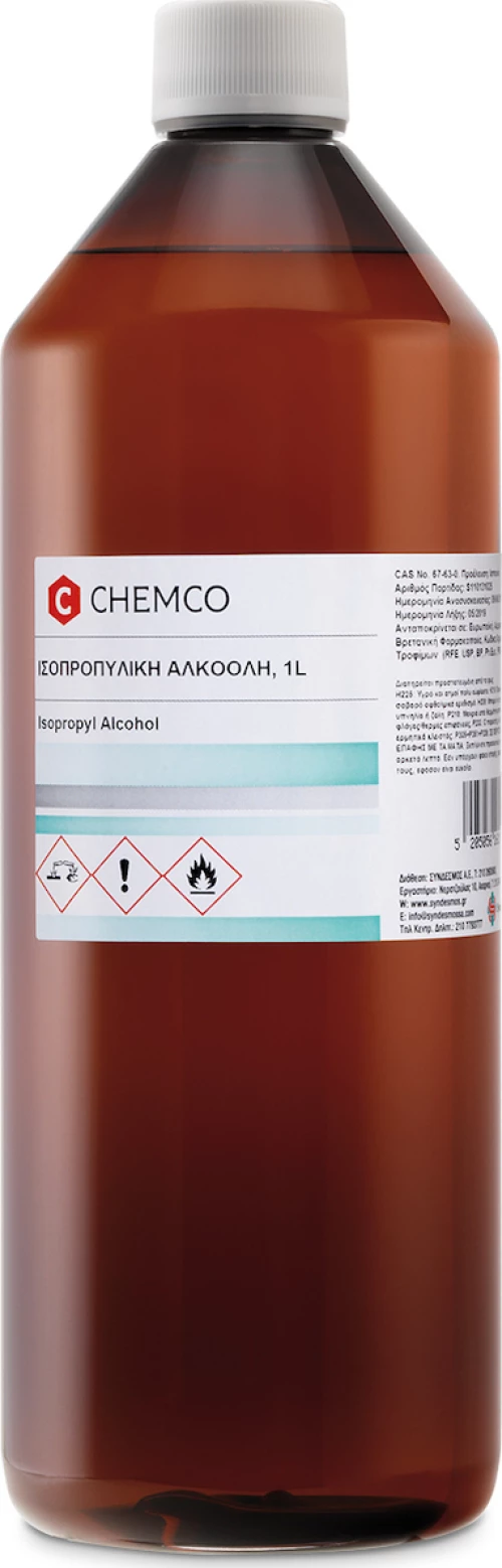 Chemco Ισοπροπυλική Αλκοόλη Min 99.5% 1000ml