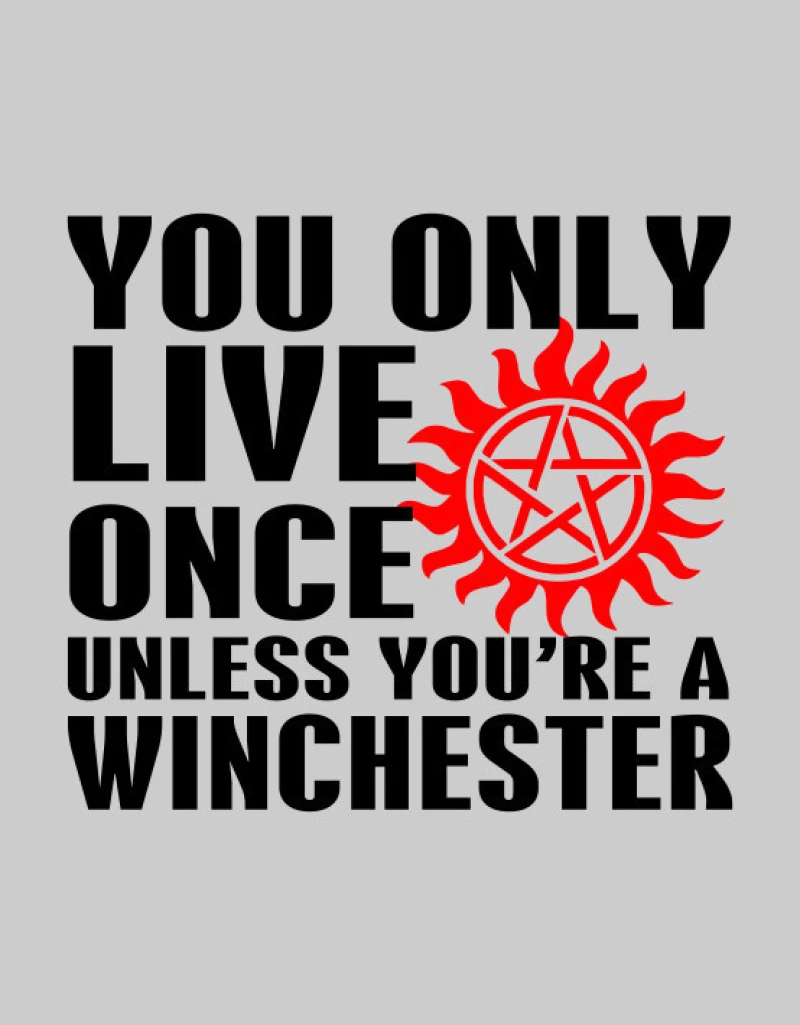Yolo Winchester hoodie - BLACK