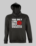 Yolo Winchester hoodie - BLACK