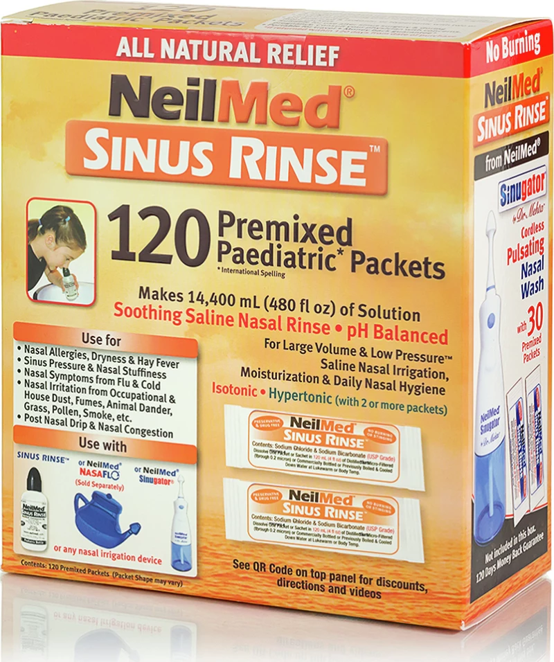 NeilMed Sinus Rinse Kids 120 φακελάκια