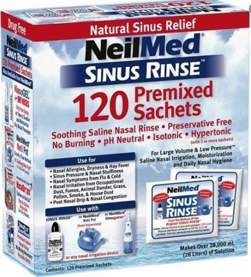 NeilMed Sinus Rinse 120τμχ