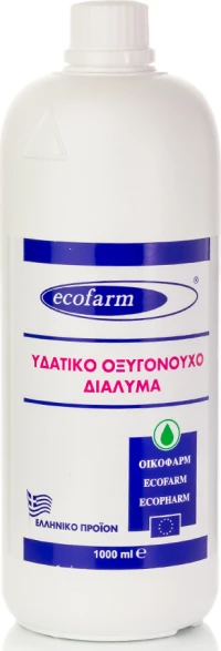 Ecofarm Υδατικό Οξυγονούχο Διάλυμα 1000ml