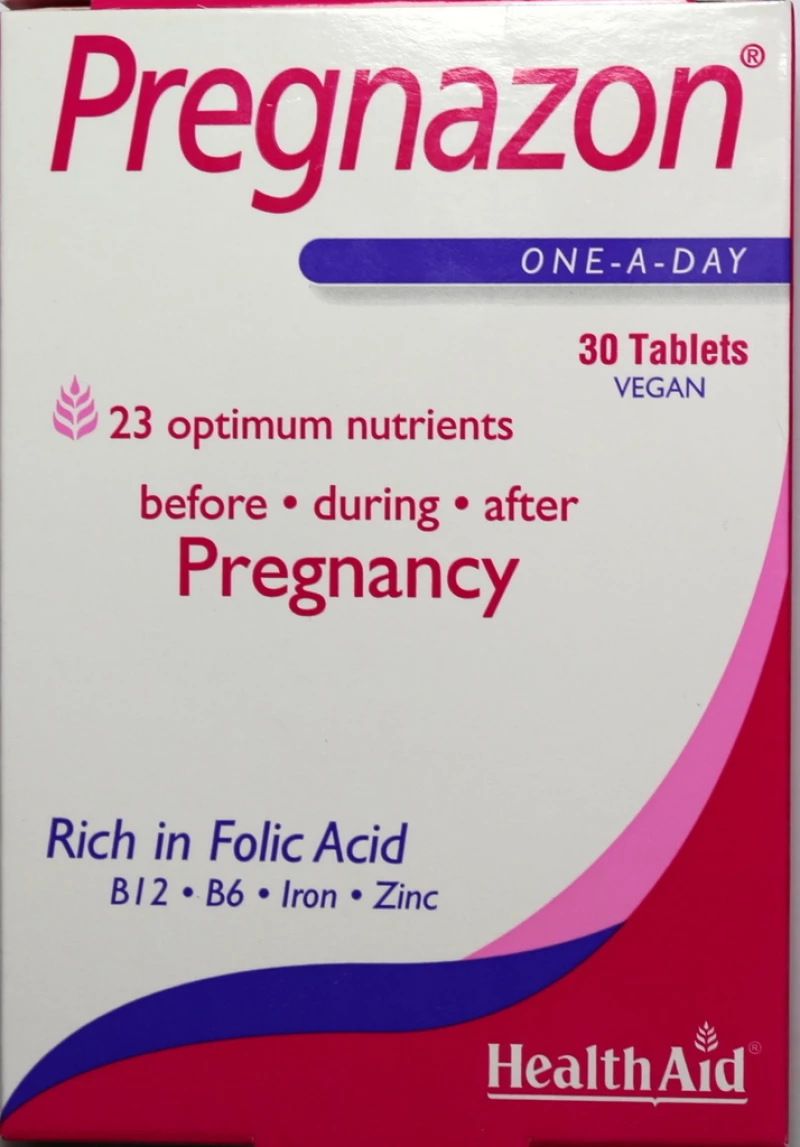 Health Aid Pregnazon 30 ταμπλέτες