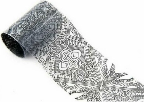 U.N. FOIL -102 BLACK