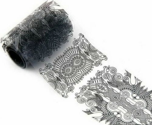 U.N. FOIL -122 BLACK
