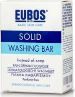 Eubos Blue Solid Washing Bar 125gr