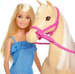 Barbie - Κούκλα & Άλογο