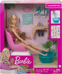 Barbie Wellness - Ινστιτούτο Μανικιούρ με Κούκλα