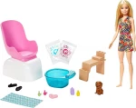 Barbie Wellness - Ινστιτούτο Μανικιούρ με Κούκλα