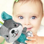 Clementoni Baby Soft Dog Rattle