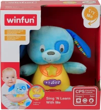 Winfun Μελωδικό Εκπαιδευτικό Σκυλάκι Blueberry