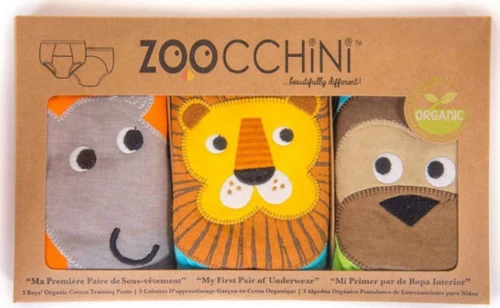 Zoocchini Παιδικό Σετ με Βρακάκια για Αγόρι Πολύχρωμα Safari