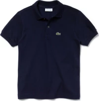 Lacoste Παιδικό Καλοκαιρινό Polo Κοντομάνικο για Αγόρι Navy Μπλε