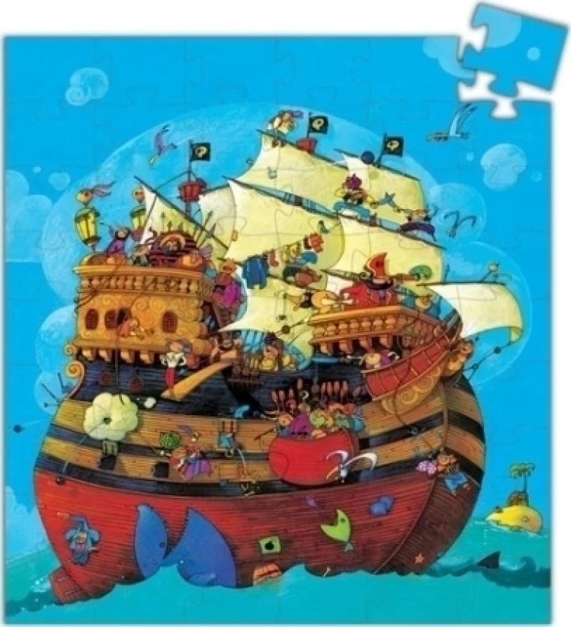 Πειρατικό Καράβι 54pcs Djeco