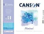 Μπλοκ Canson Montval Aqua Snow 270gr 32x41cm 12 Φύλλα