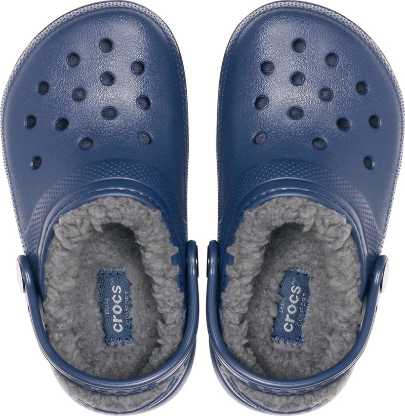 Crocs Παιδικές Παντόφλες Ανατομικές για Αγόρι Navy Μπλε Classic