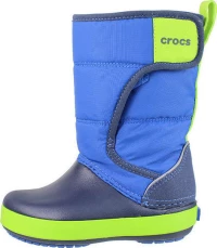 Crocs Παιδικές Γαλότσες για Αγόρι με Εσωτερική Επένδυση Μπλε Lodgepoint