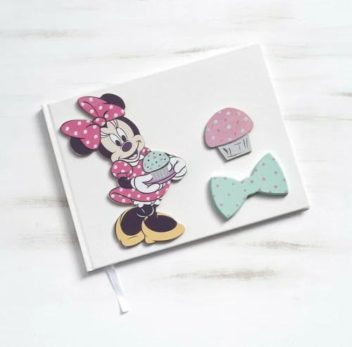 Παρίσης Βιβλίο Ευχών Minnie Cupcakes Ροζ