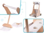 Ξύλινο Τρόλεϊ Με Αξεσουάρ Καθαρισμού
