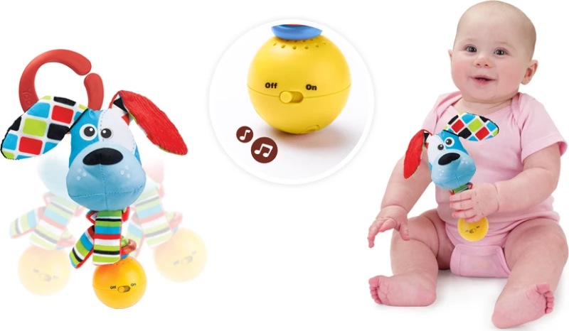 Yookidoo Dog "Shake Me" Rattle