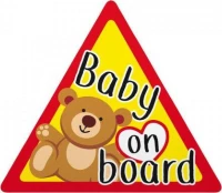 Lampa Σήμα Baby on Board Με Αυτοκόλλητο