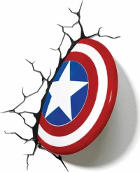 Marvel 3D Led Light Captain America Shield -3Dl49463