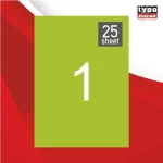 Typotrust 25 Αυτοκόλλητες Ετικέτες Α4 Ορθογώνιες 210x297mm