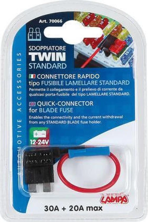 Lampa Κλέφτης Ρεύματος από Ασφαλειοθήκη Quick-Connector for Blade Use