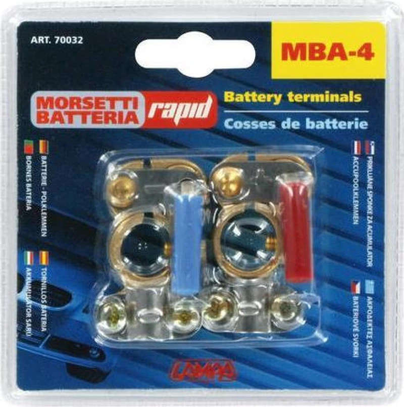 Lampa Πόλοι Ασφαλείας Quick Release Battery Terminals
