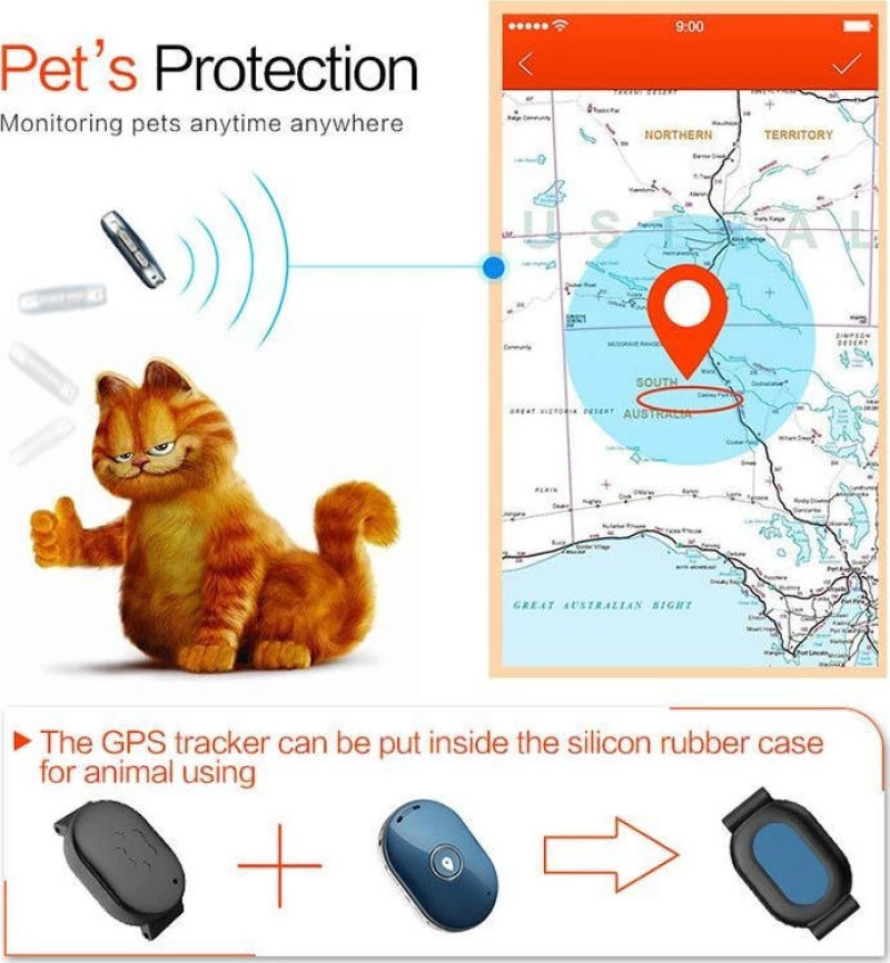 GPS Tracker Q60-BK Αδιάβροχο