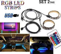 Σετ 2 RGB Led Ταινίες 1000M1795