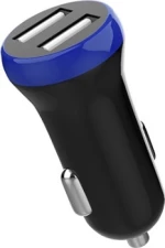 Naxius Quick Charging Car Charger Black/Blue