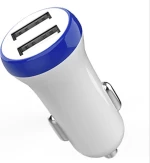 Naxius Quick Charging Car Charger White/Blue