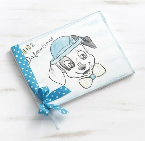 Παρίσης Βιβλίο Ευχών 101 Dalmatians Γαλάζιο