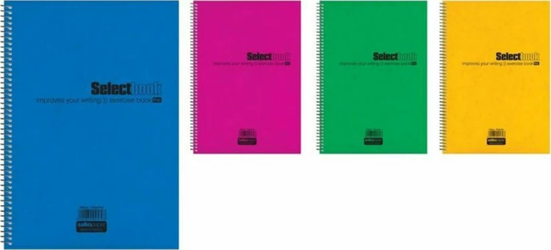 Τετράδιο Σπιράλ Α4 Salko Select 2Θ.2617