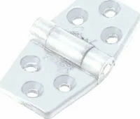 Eval Μεντεσές Πλαστικός 70x40mm Λευκό