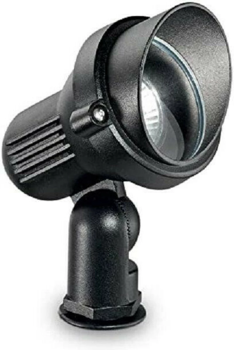 Ideal Lux Εξωτερικό Φωτιστικό Δαπέδου Terra Μαύρο 046211
