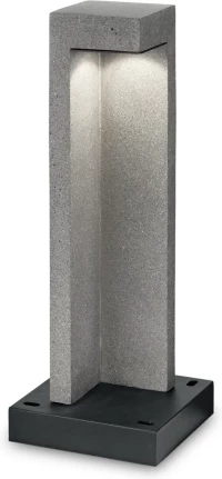 Ideal Lux Εξωτερικό Φωτιστικό Δαπέδου Titano Γκρι 9W 430lm 3000K IP55 246994