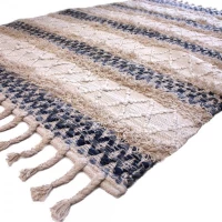 Χαλί AI18RWCH-121 Beige-Blue 120x180 cm