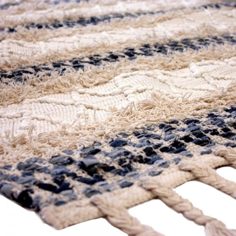 Χαλί AI18RWCH-121 Beige-Blue 120x180 cm