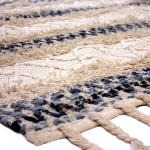 Χαλί AI18RWCH-121 Beige-Blue 120x180 cm