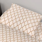 Dimcol Μαξιλαροθήκη Windows 50x70 White - Beige