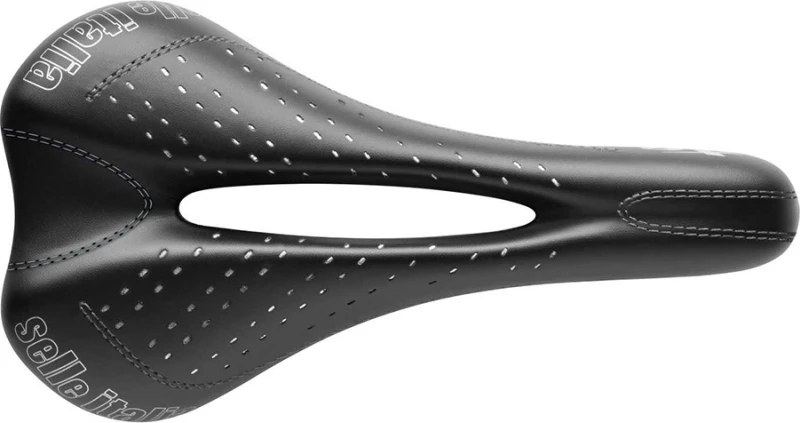 Selle Italia Flow Sport Gel Μαύρη Σέλα Ποδηλάτου Μαύρη